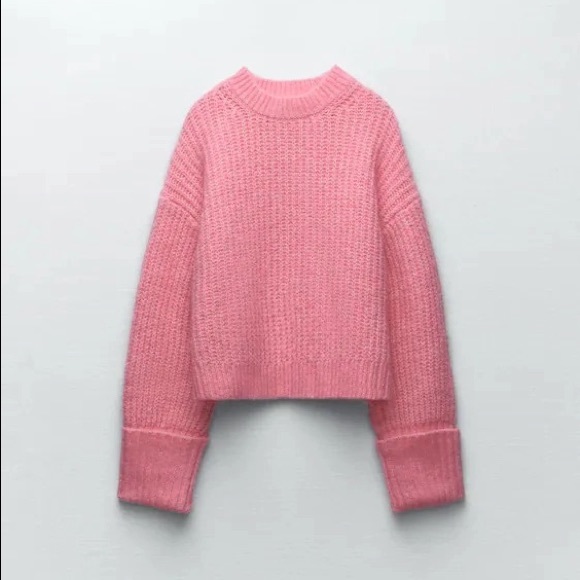 ZARA pink sweater - Picture 3 of 7